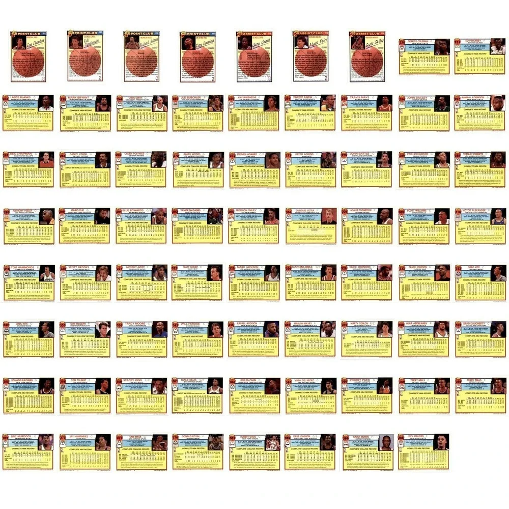 (71) 1992 Topps Gold Basketball Card Lot - Picture 2 of 2